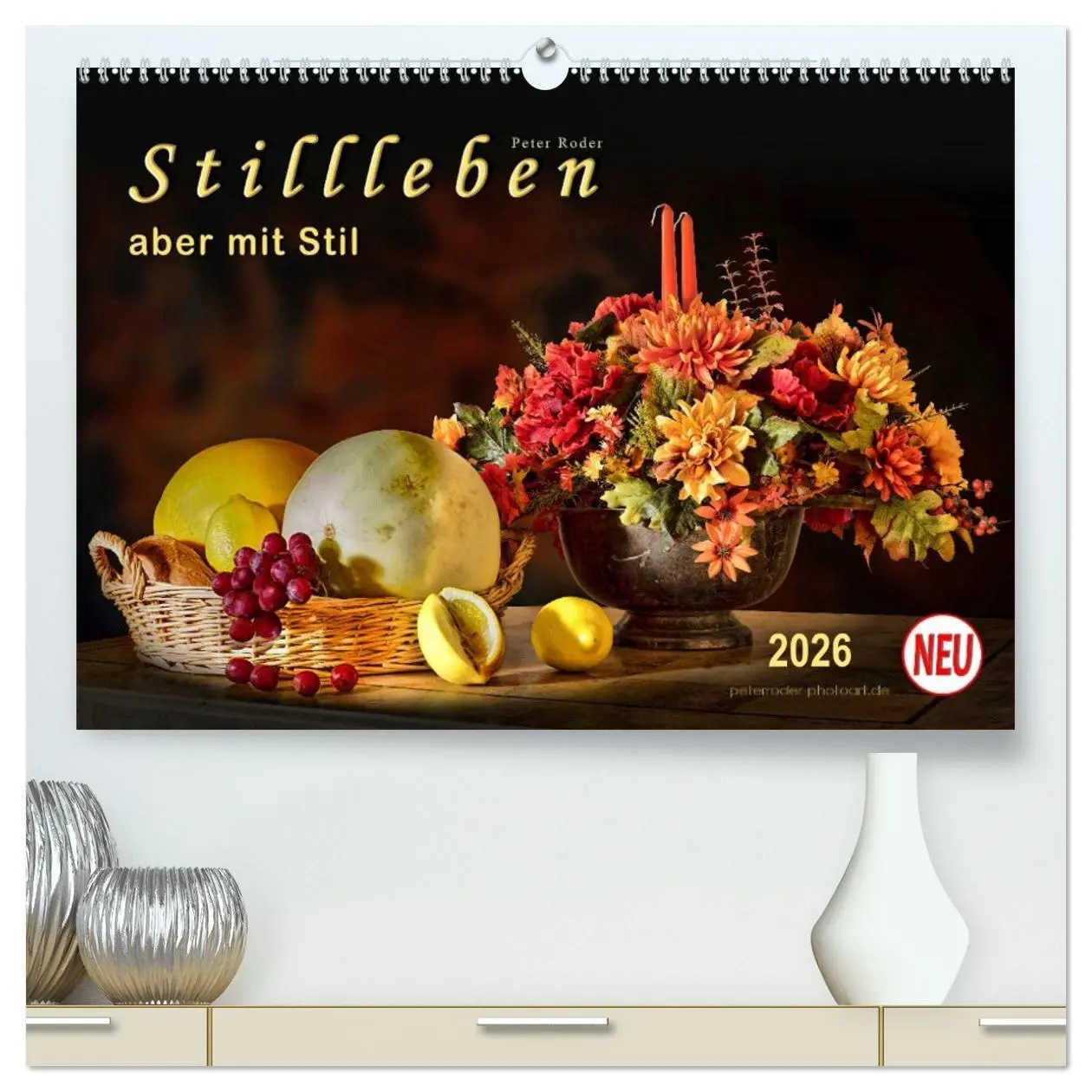 Cover: 9783457967324 | Stillleben - aber mit Stil (hochwertiger Premium Wandkalender 2026...