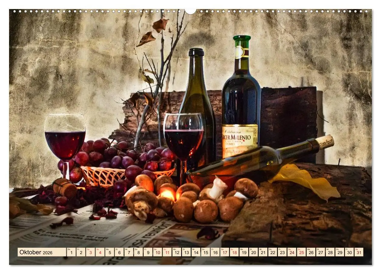 Bild: 9783457967324 | Stillleben - aber mit Stil (hochwertiger Premium Wandkalender 2026...