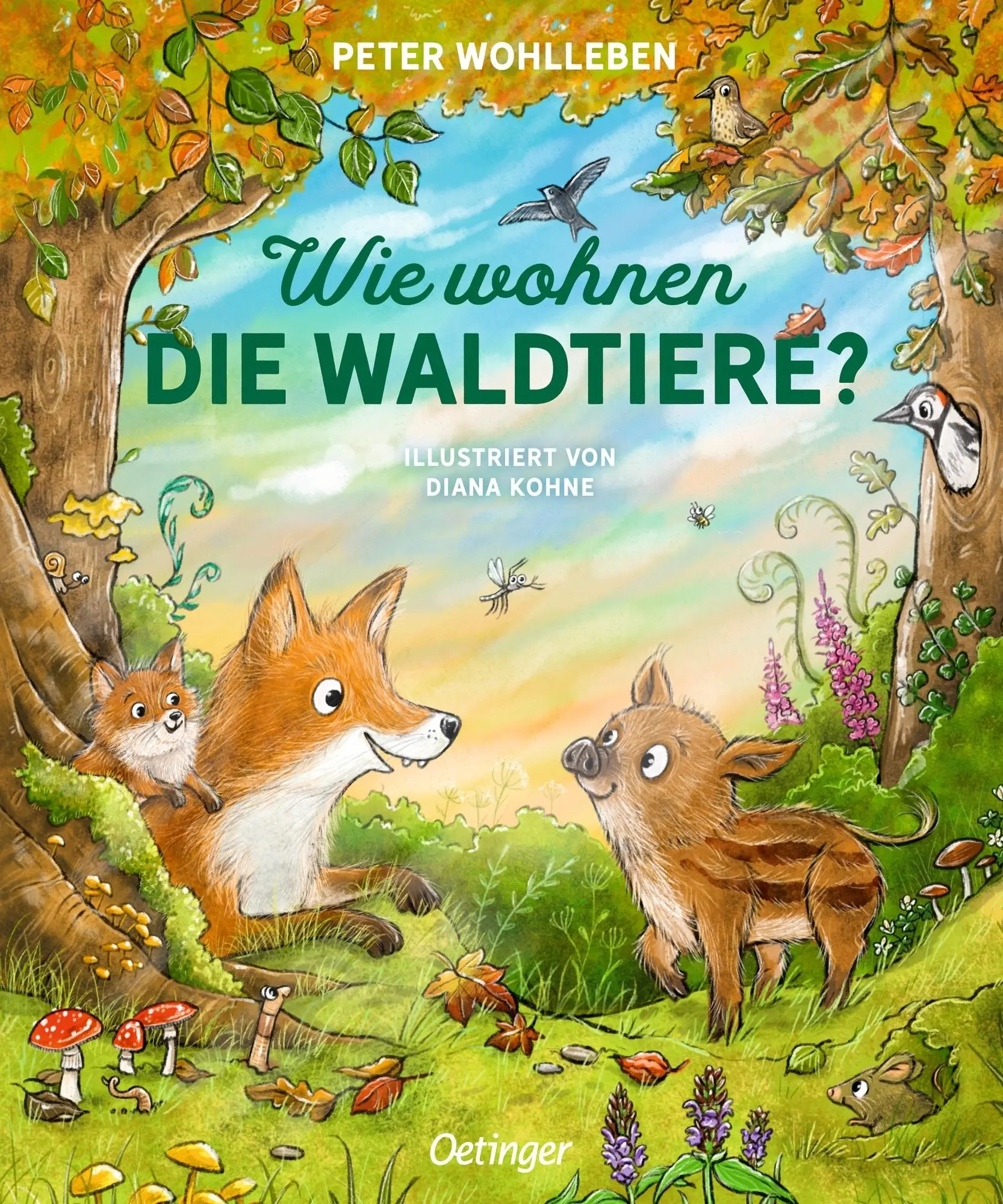 Cover: 9783751207324 | Wie wohnen die Waldtiere? | Peter Wohlleben | Buch | 16 S. | Deutsch