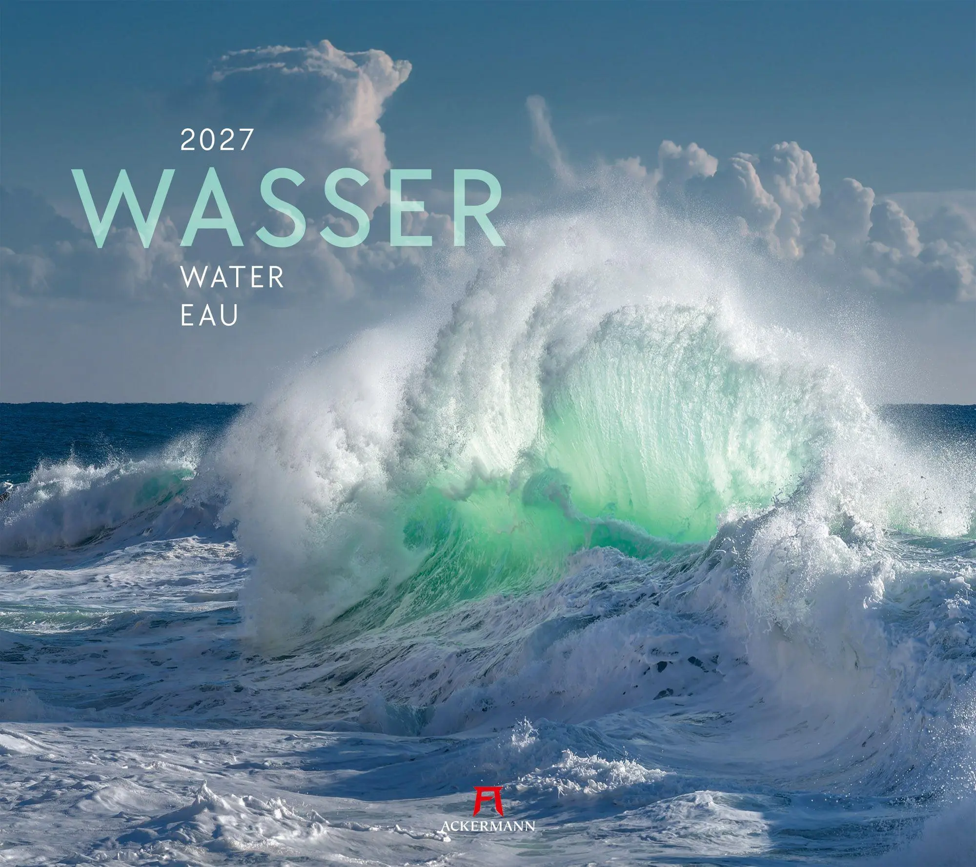Cover: 9783838427324 | Wasser Kalender 2027 | Ackermann Kunstverlag GmbH | Kalender | 14 S.