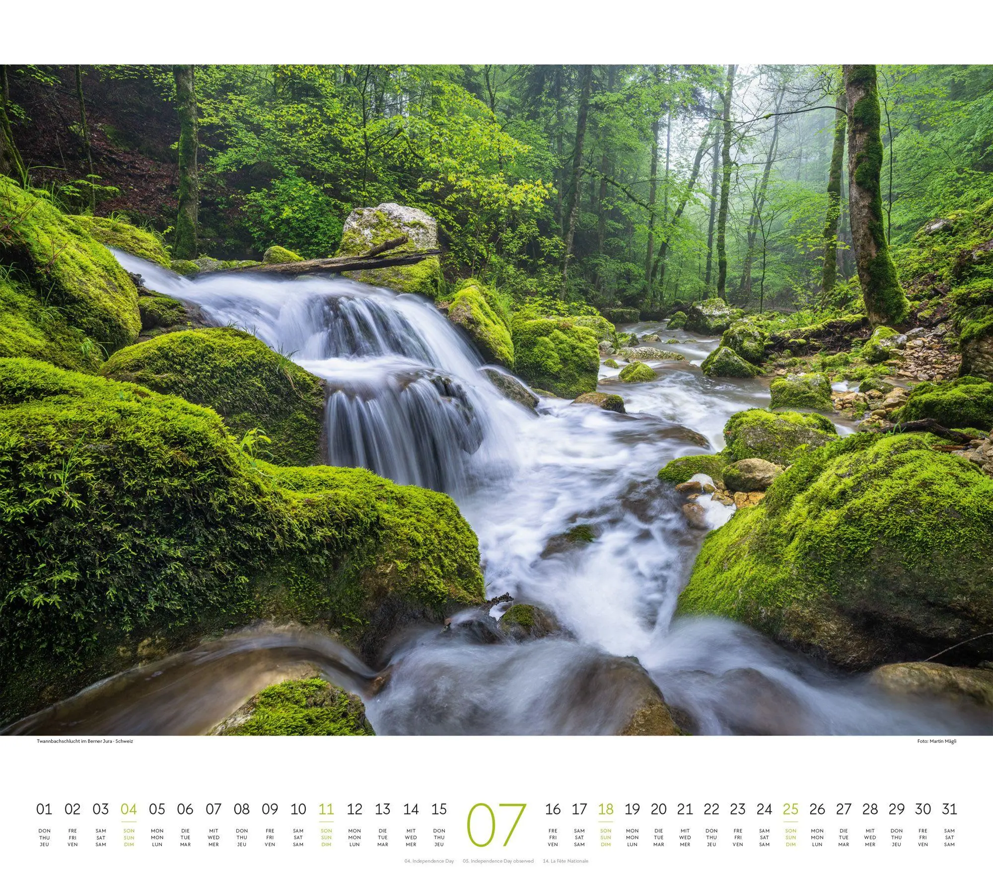 Bild: 9783838427324 | Wasser Kalender 2027 | Ackermann Kunstverlag GmbH | Kalender | 14 S.