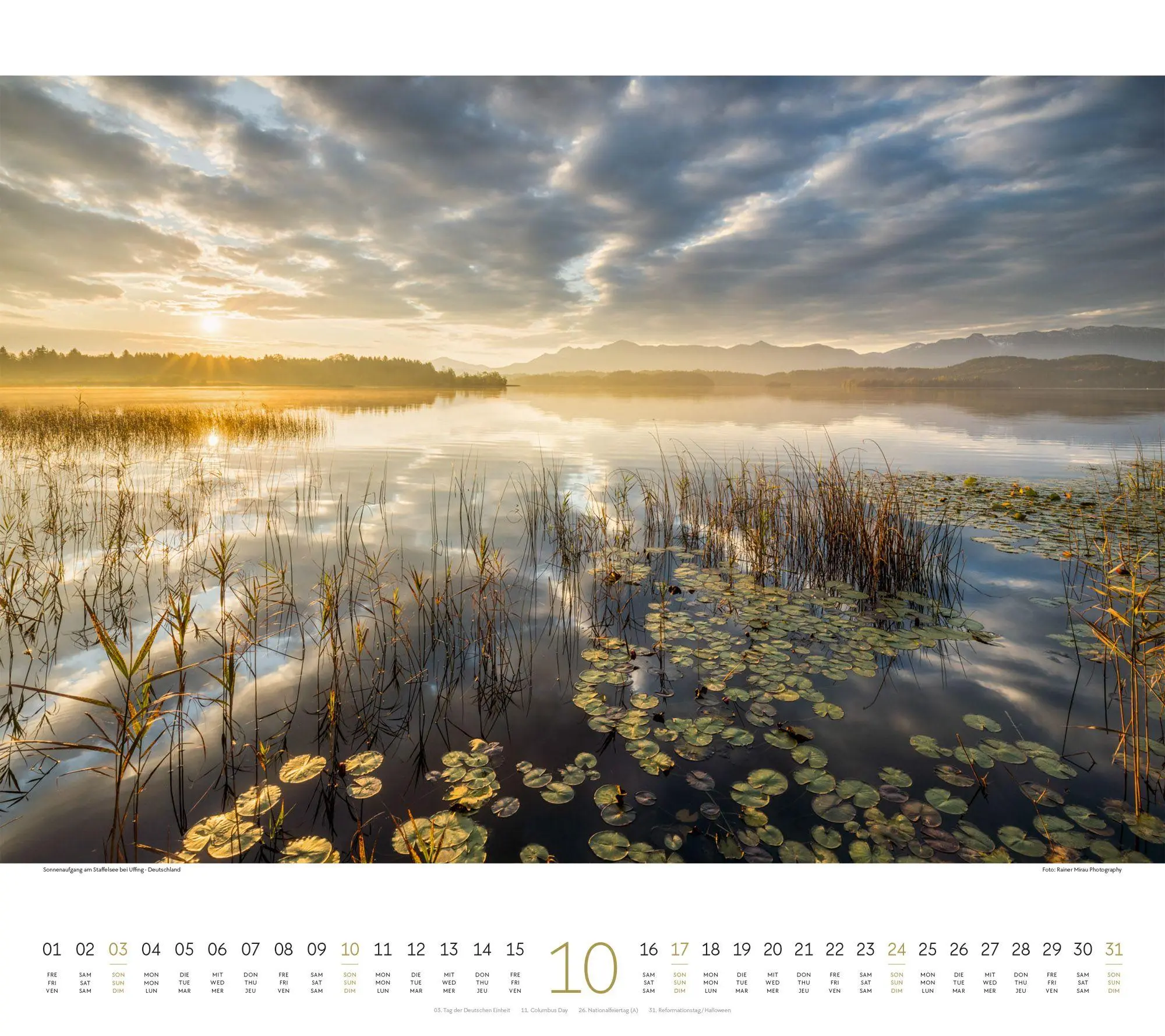 Bild: 9783838427324 | Wasser Kalender 2027 | Ackermann Kunstverlag GmbH | Kalender | 14 S.