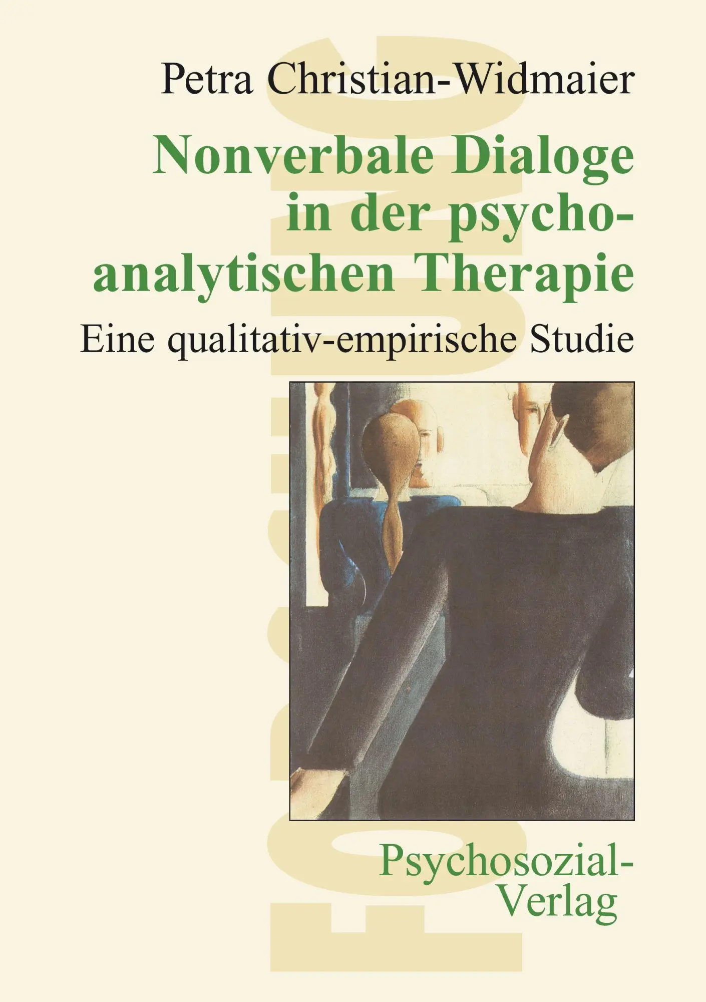Cover: 9783898067324 | Nonverbale Dialoge in der psychoanalytischen Therapie | Taschenbuch
