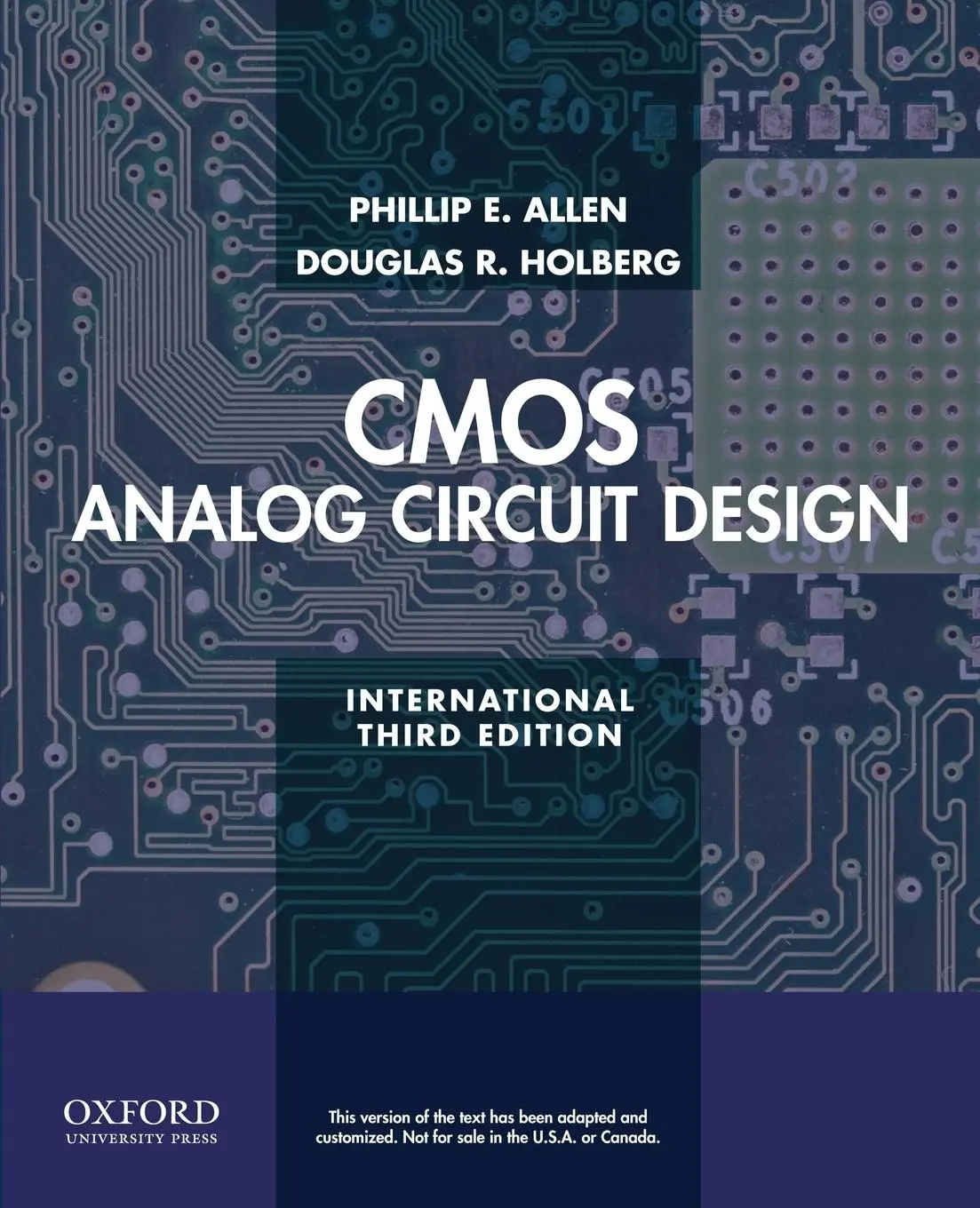 Cover: 9780199937424 | CMOS Analog Circuit Design | Phillip E. Allen (u. a.) | Taschenbuch