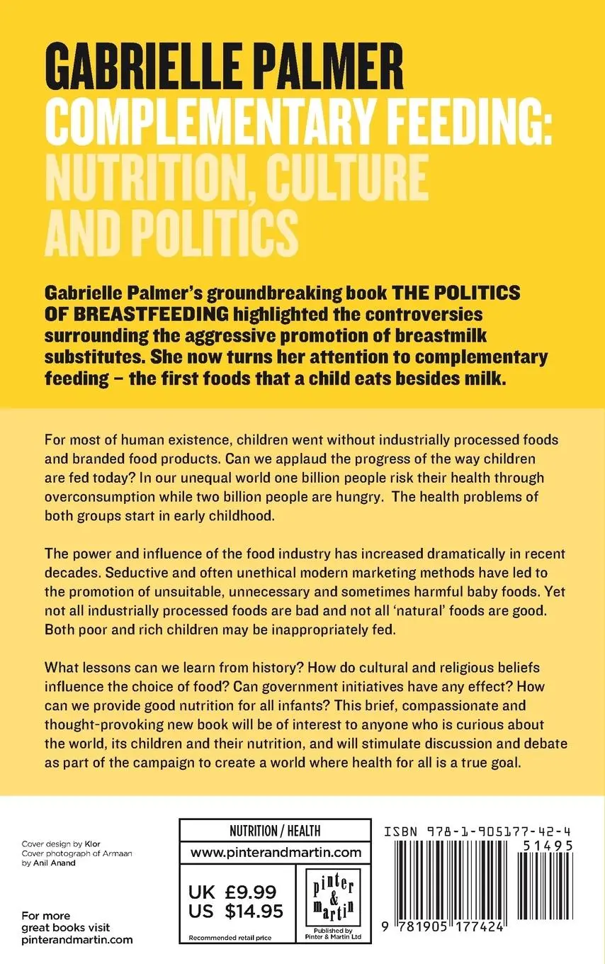 Rückseite: 9781905177424 | Complementary Feeding | Nutrition, Culture and Politics | Palmer