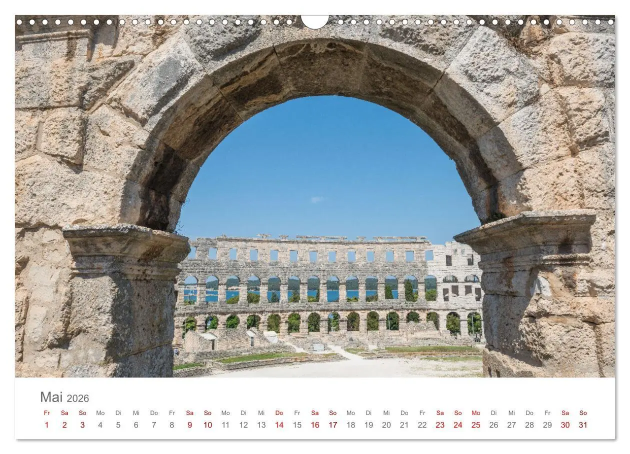 Bild: 9783457577424 | KROATIEN - Perle der Adria (Wandkalender 2026 DIN A3 quer),...