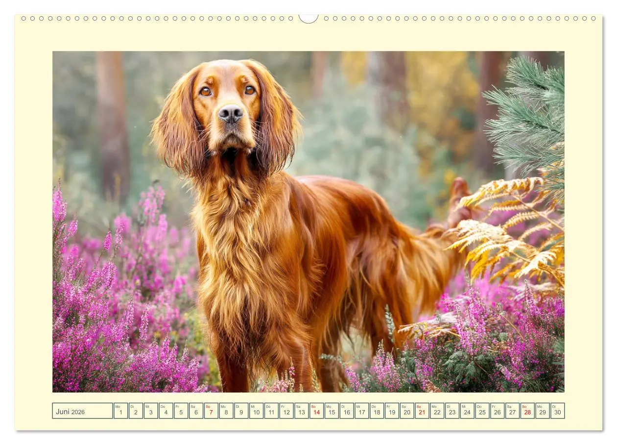 Bild: 9783457647424 | Irish Red Setter. Wo noble Eleganz auf Tatendrang trifft...
