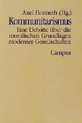 Cover: 9783593347424 | Kommunitarismus | Axel Honneth | Buch | 226 S. | Deutsch | 1993