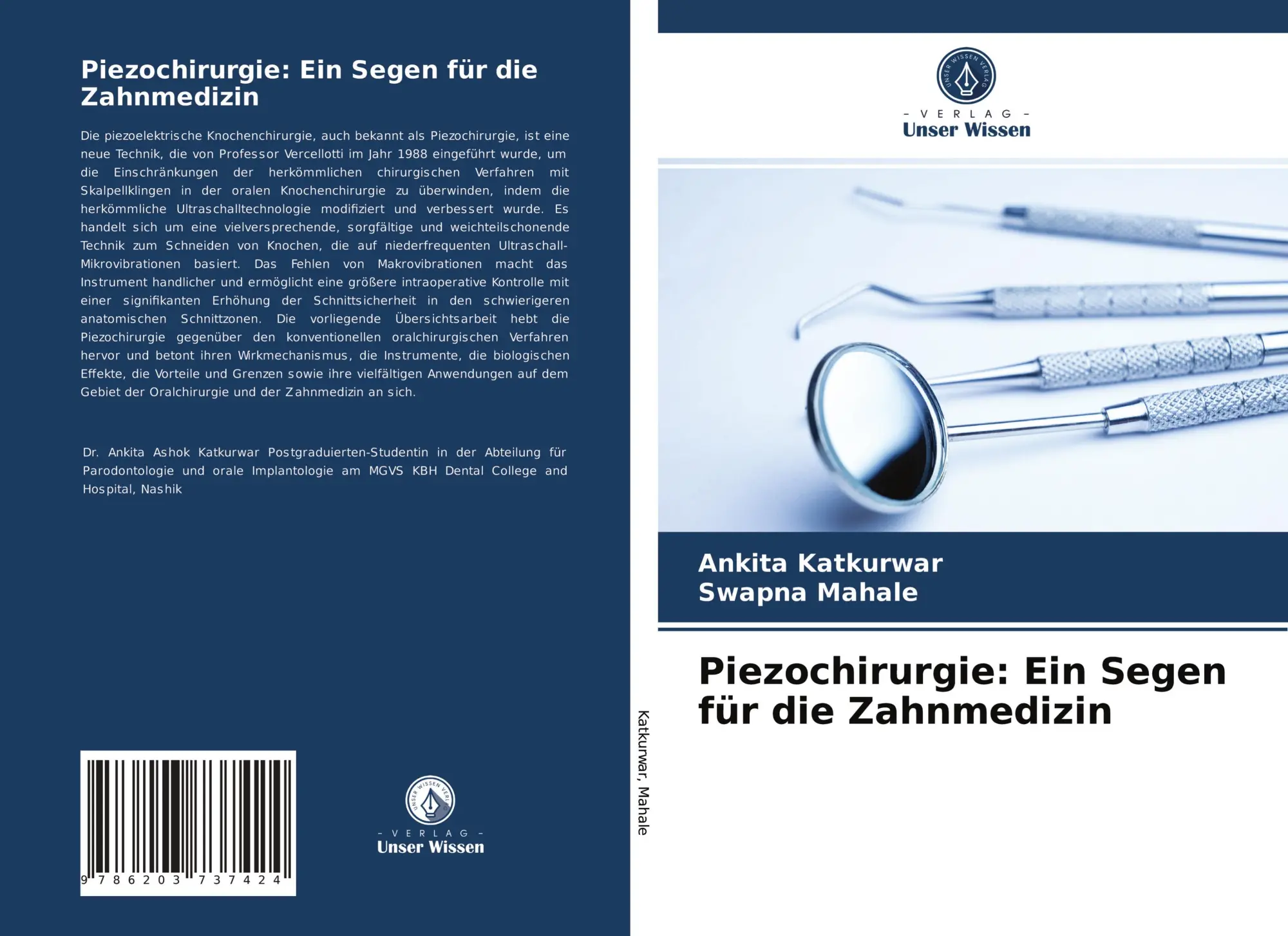 Cover: 9786203737424 | Piezochirurgie: Ein Segen für die Zahnmedizin | Katkurwar (u. a.)
