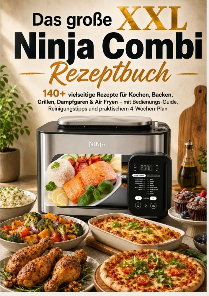 Cover: 9789403897424 | Das große XXL Ninja Combi Rezeptbuch 140+ vielseitige Rezepte für...