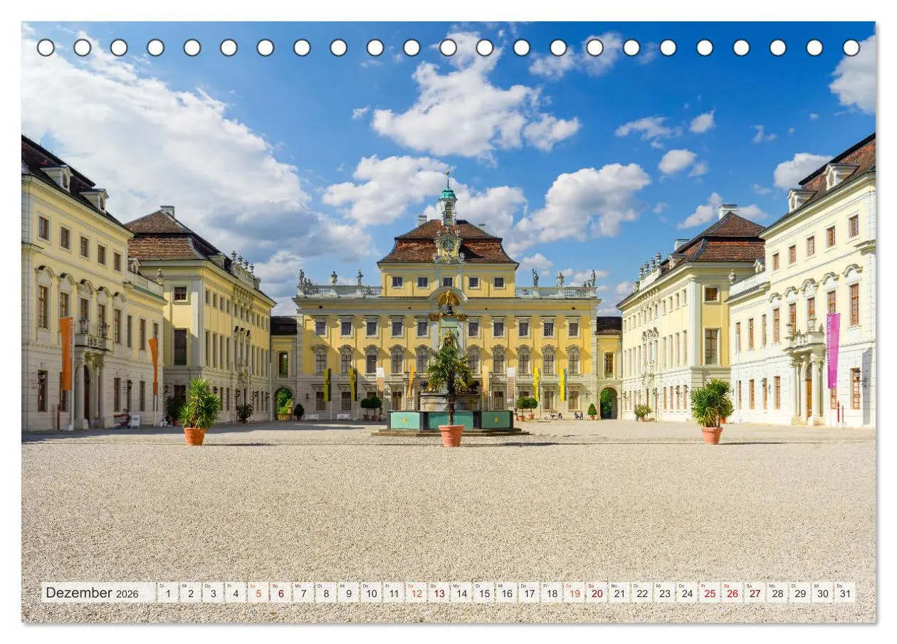 Bild: 9783457637524 | Ludwigsburg Impressionen (Tischkalender 2026 DIN A5 quer), CALVENDO...