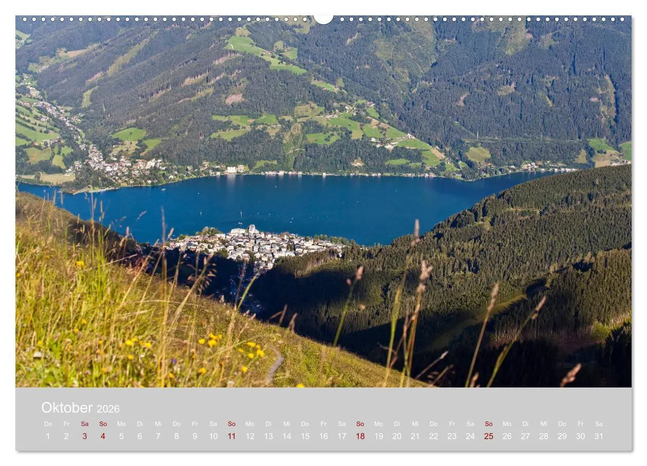 Bild: 9783457877524 | Grüße aus Zell am See (Wandkalender 2026 DIN A2 quer), CALVENDO...