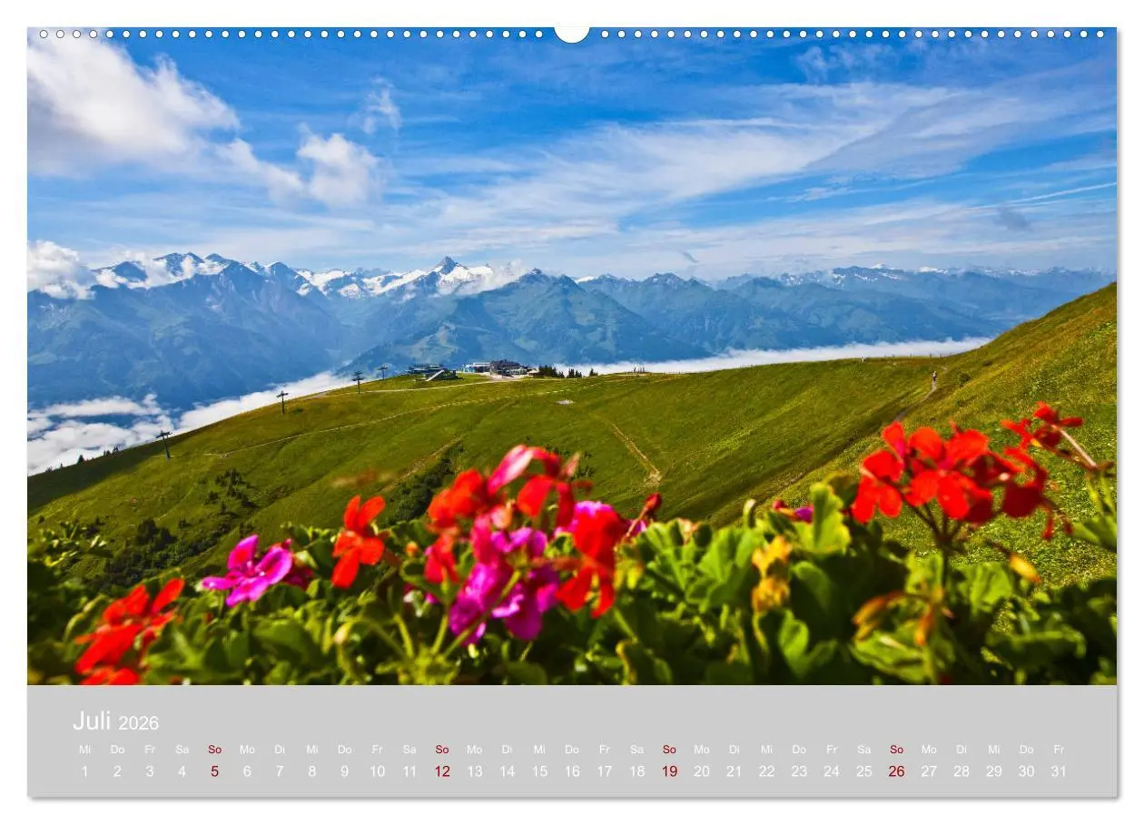 Bild: 9783457877524 | Grüße aus Zell am See (Wandkalender 2026 DIN A2 quer), CALVENDO...