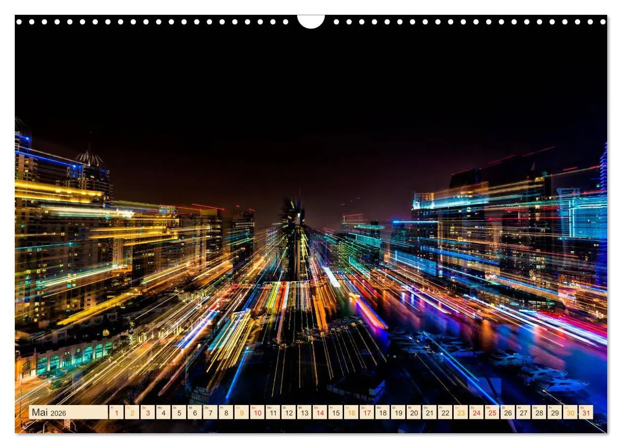 Bild: 9783457947524 | Metropolen der Welt - Skylines in der Nacht (Wandkalender 2026 DIN...