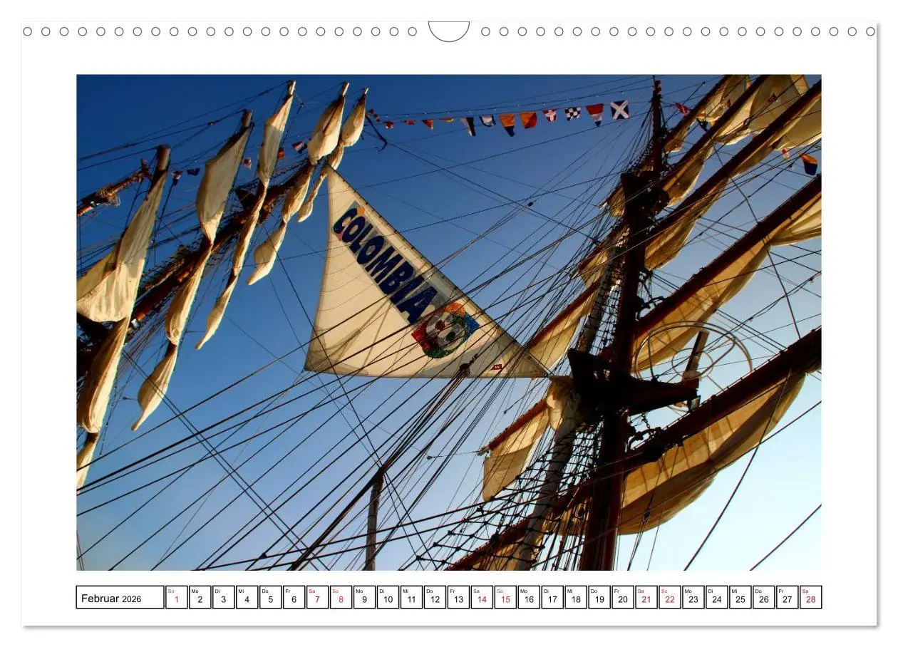 Bild: 9783516037524 | Windjammer - Bremerhaven (Wandkalender 2026 DIN A3 quer), CALVENDO...