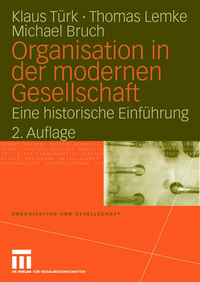 Cover: 9783531337524 | Organisation in der modernen Gesellschaft | Klaus Türk (u. a.) | Buch