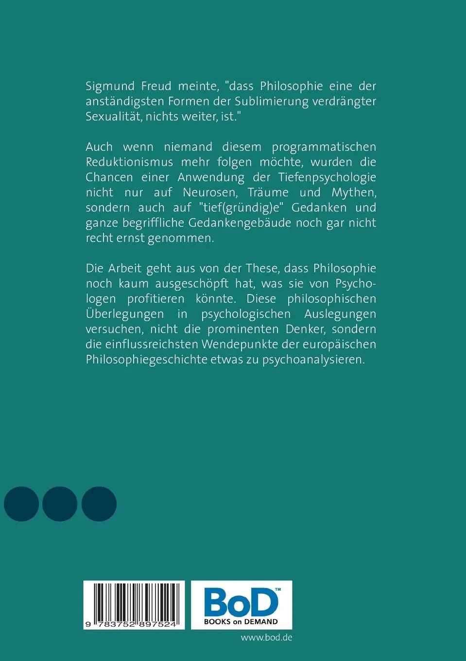 Rückseite: 9783752897524 | Wenn die Seele auf den Geist geht | Rolf Friedrich Schuett | Buch