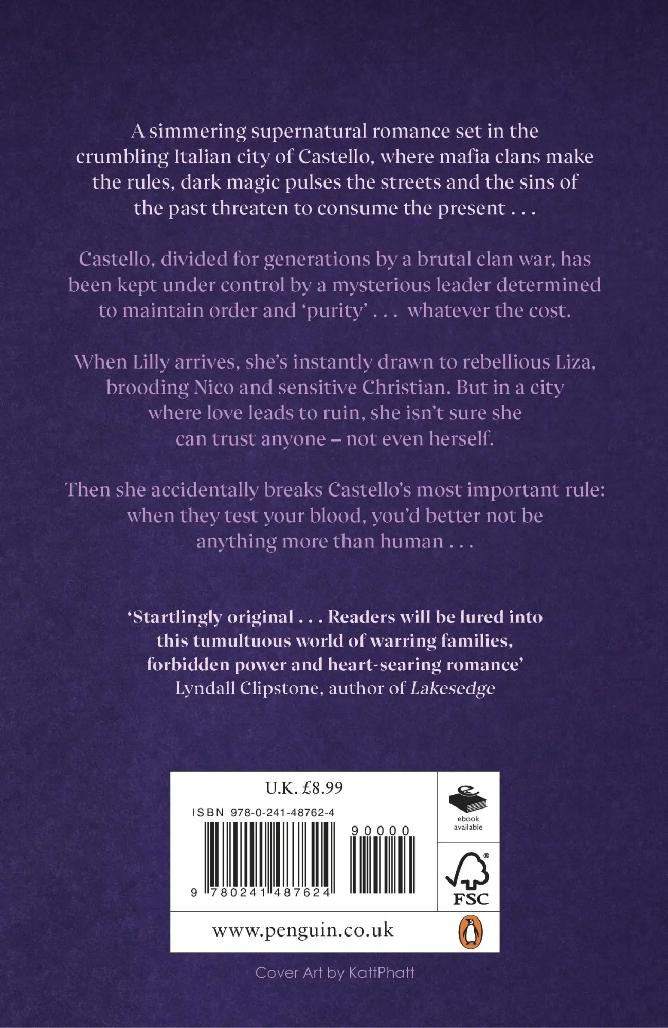 Rückseite: 9780241487624 | With Fire In Their Blood | Kat Delacorte | Taschenbuch | 416 S. | 2022