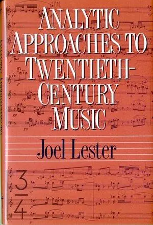 Cover: 9780393957624 | Analytic Approaches to Twentieth-Century Music | Joel Lester | Buch
