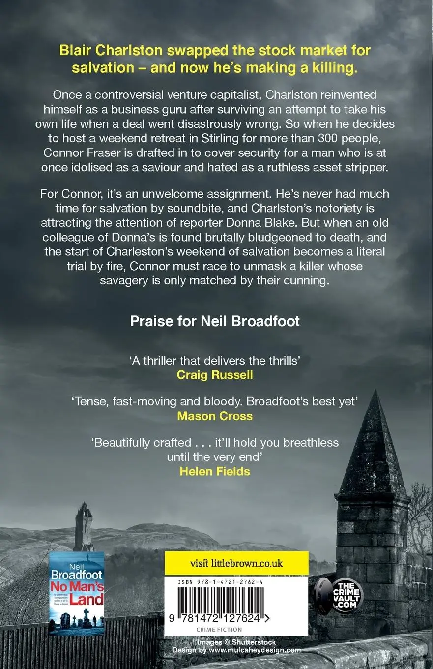 Rückseite: 9781472127624 | No Place to Die | A gritty and gripping crime thriller | Broadfoot