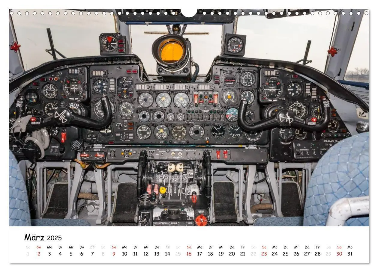 Bild: 9783435467624 | Flight deck - das beste Büro (Wandkalender 2025 DIN A3 quer),...