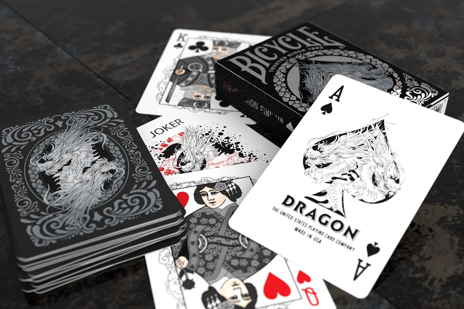 Bild: 73854097724 | Bicycle Black Dragon | United States Playing Card Company | Spiel