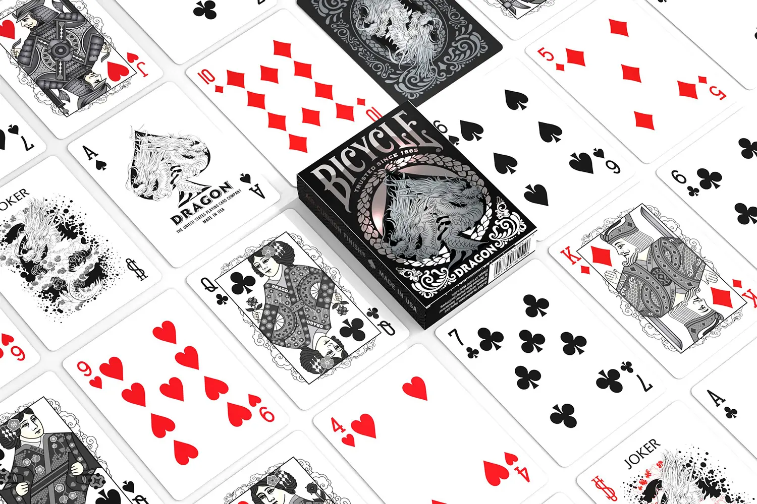 Bild: 73854097724 | Bicycle Black Dragon | United States Playing Card Company | Spiel