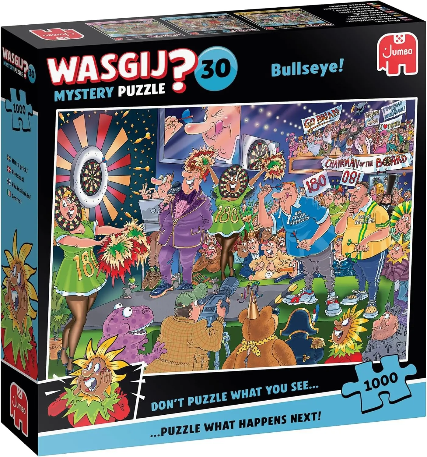 Cover: 8721017607724 | Wasgij Mystery 30 - Volltreffer - Puzzle 1000 Teile | Spiel | Deutsch