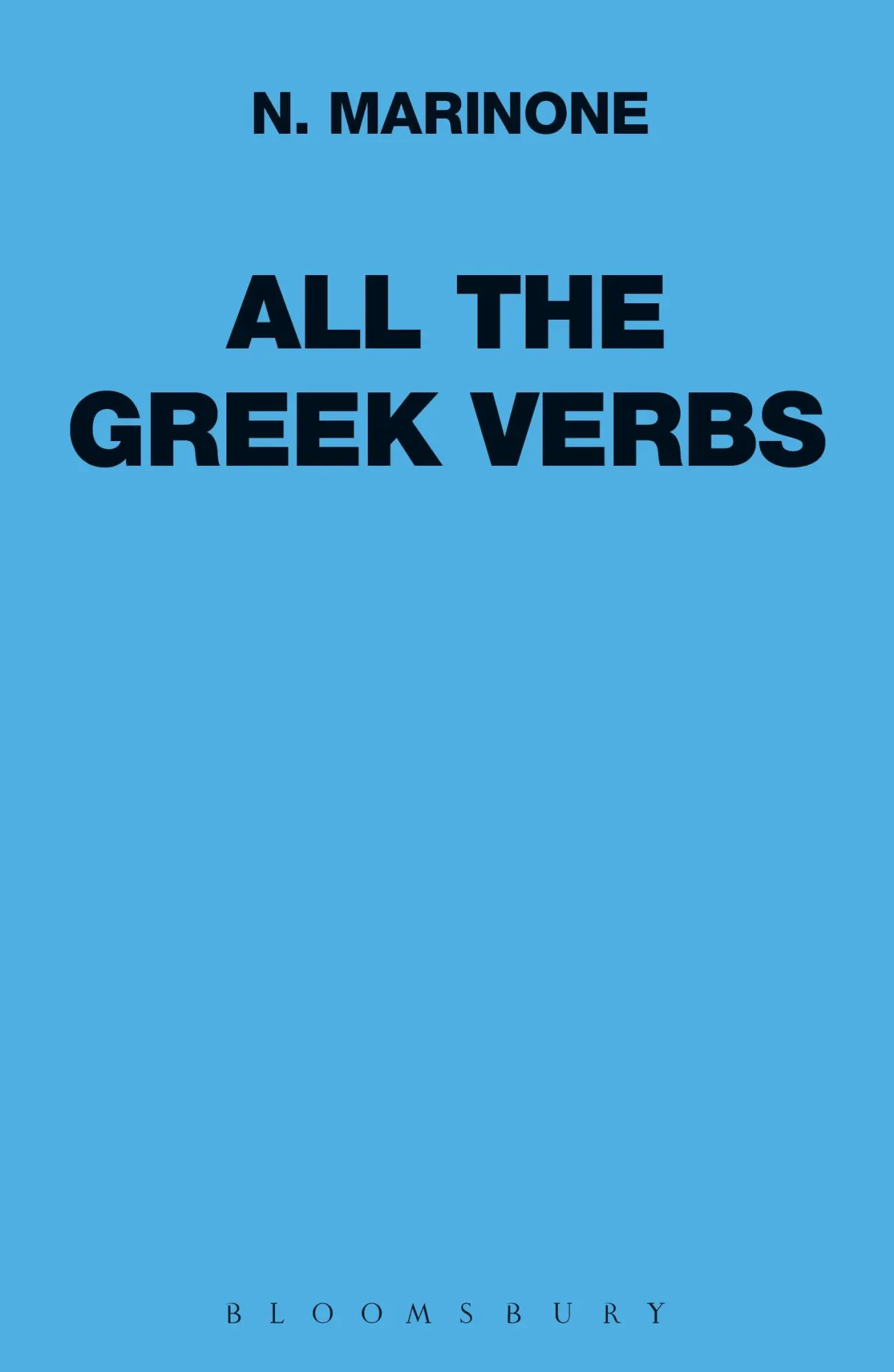 Cover: 9780715617724 | All the Greek Verbs | N. Marinone | Taschenbuch | Englisch | 1998