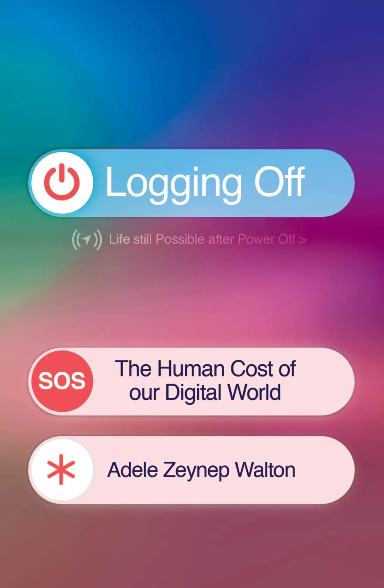 Cover: 9781398727724 | Logging Off | The Human Cost of Our Digital World | Walton | Buch