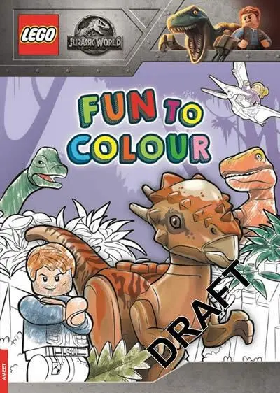 Cover: 9781780557724 | LEGO® Jurassic World(TM): Fun to Colour | Buster Books (u. a.) | Buch