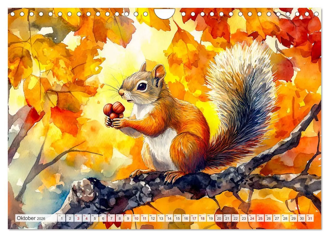 Bild: 9783457307724 | Wildtiere Europas - Farbwelt der heimischen Fauna (Wandkalender...