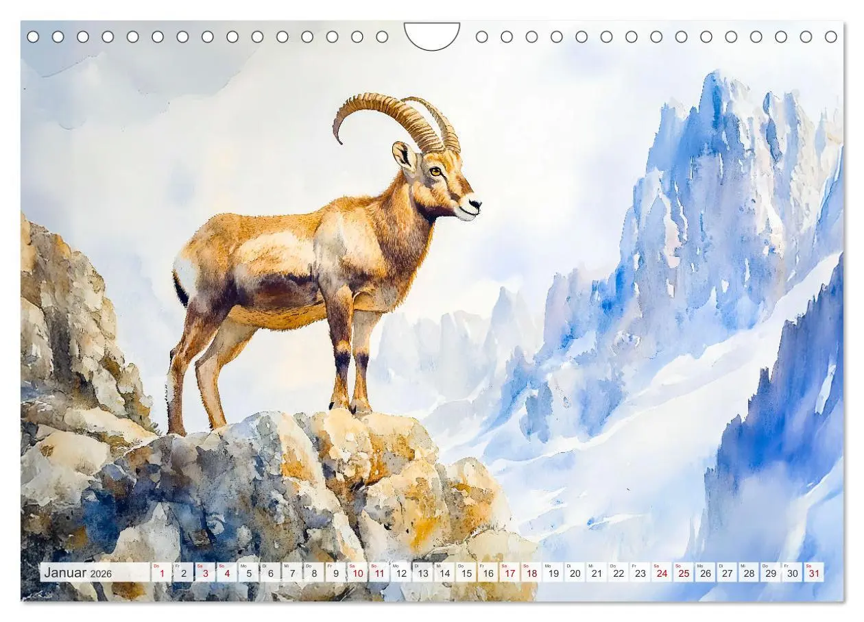 Bild: 9783457307724 | Wildtiere Europas - Farbwelt der heimischen Fauna (Wandkalender...