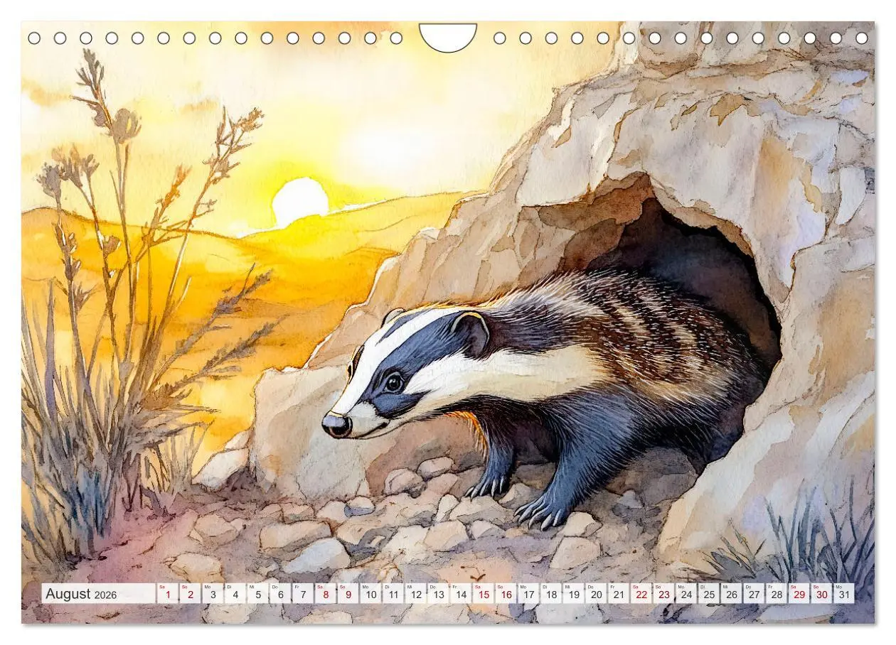 Bild: 9783457307724 | Wildtiere Europas - Farbwelt der heimischen Fauna (Wandkalender...