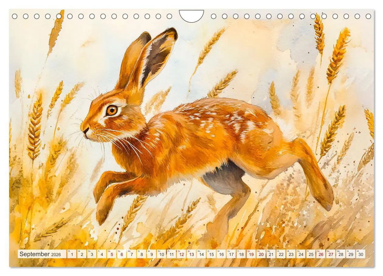 Bild: 9783457307724 | Wildtiere Europas - Farbwelt der heimischen Fauna (Wandkalender...