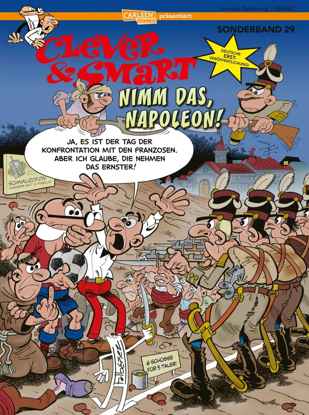 Cover: 9783551807724 | Nimm das, Napoleon! | Neue Geschichten in deutscher Erstausgabe | Buch