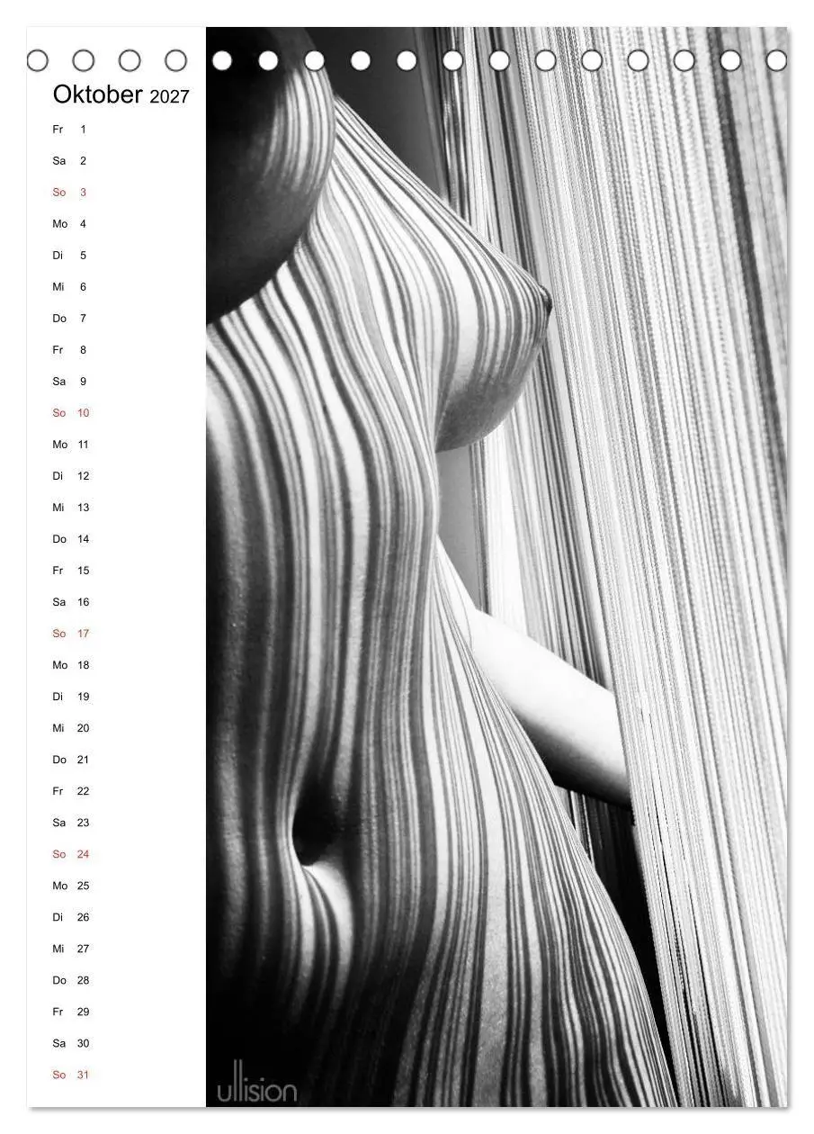 Bild: 9783594167724 | Akt abstrakt (Tischkalender 2027 DIN A5 hoch), CALVENDO Monatskalender