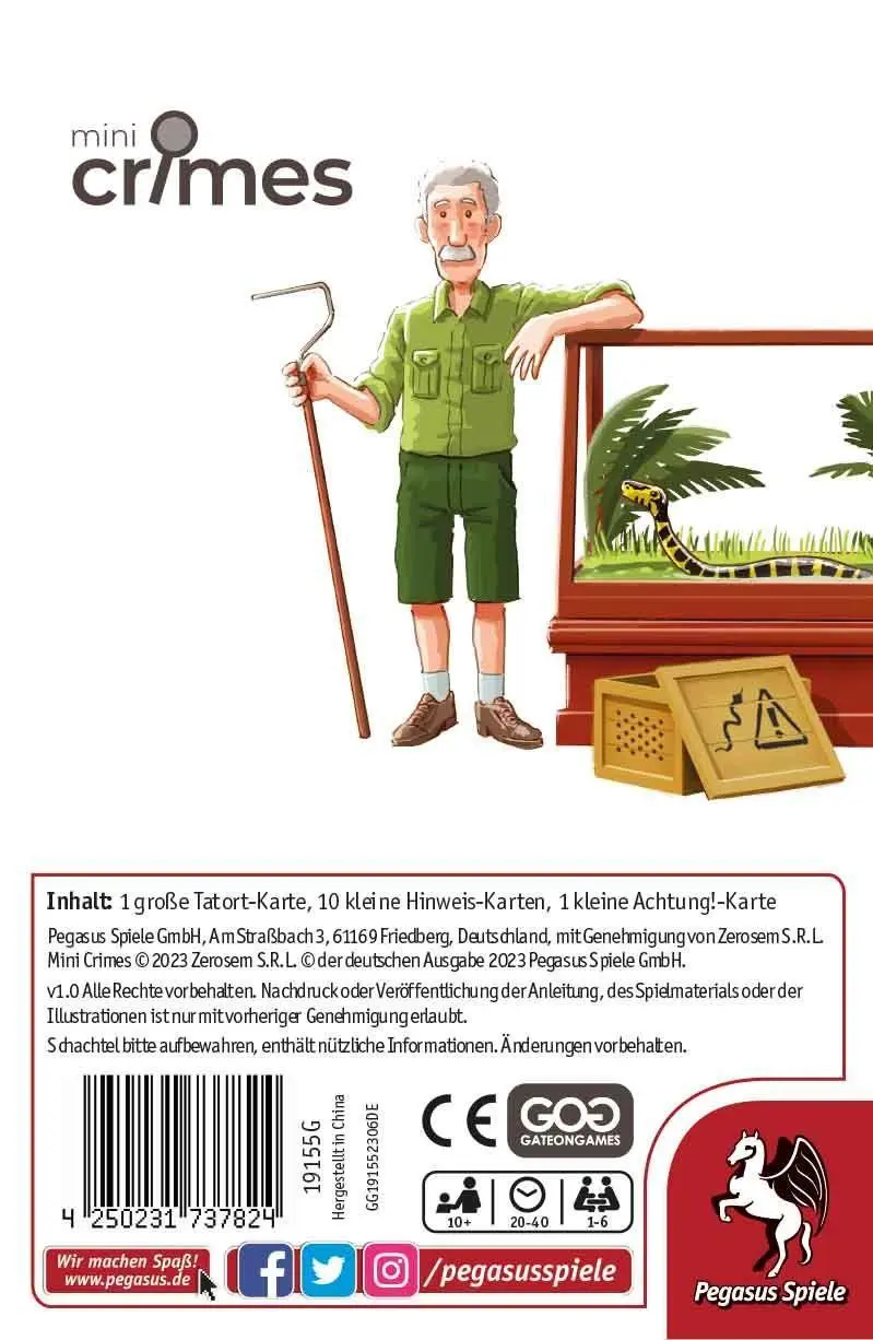 Bild: 4250231737824 | MiniCrimes - Kaltblütig ermordet | Spiel | 19155G | Deutsch | 2024