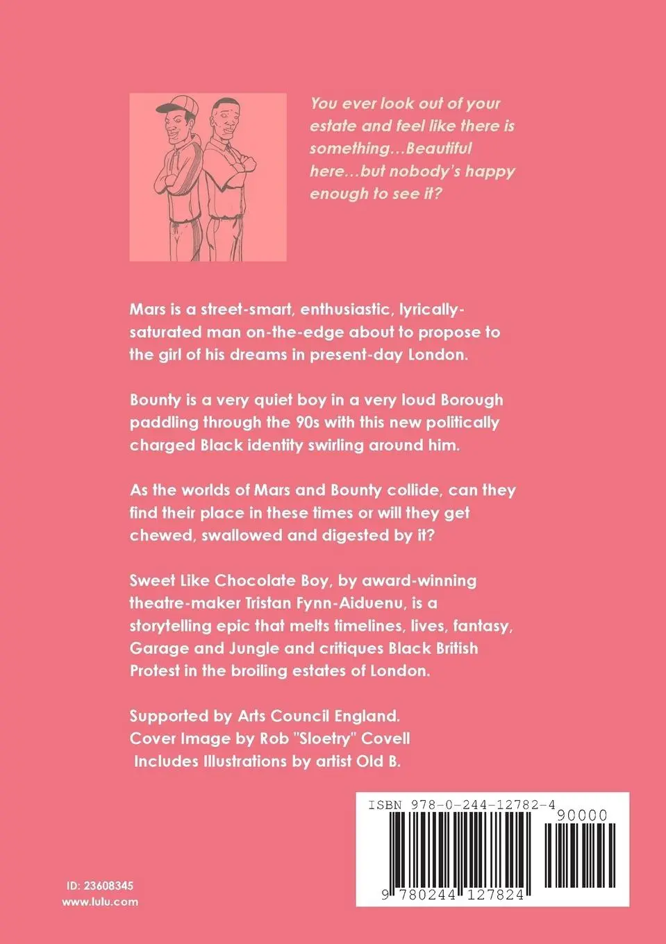 Rückseite: 9780244127824 | Sweet Like Chocolate Boy | Tristan Fynn-Aiduenu | Taschenbuch | 2019
