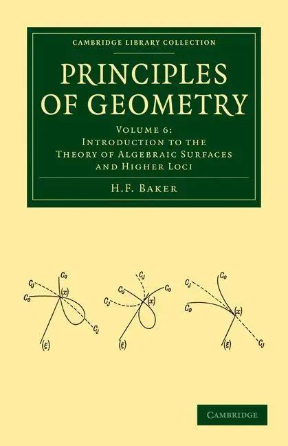 Cover: 9781108017824 | Principles of Geometry | H. F. Baker | Taschenbuch | Englisch | 2010