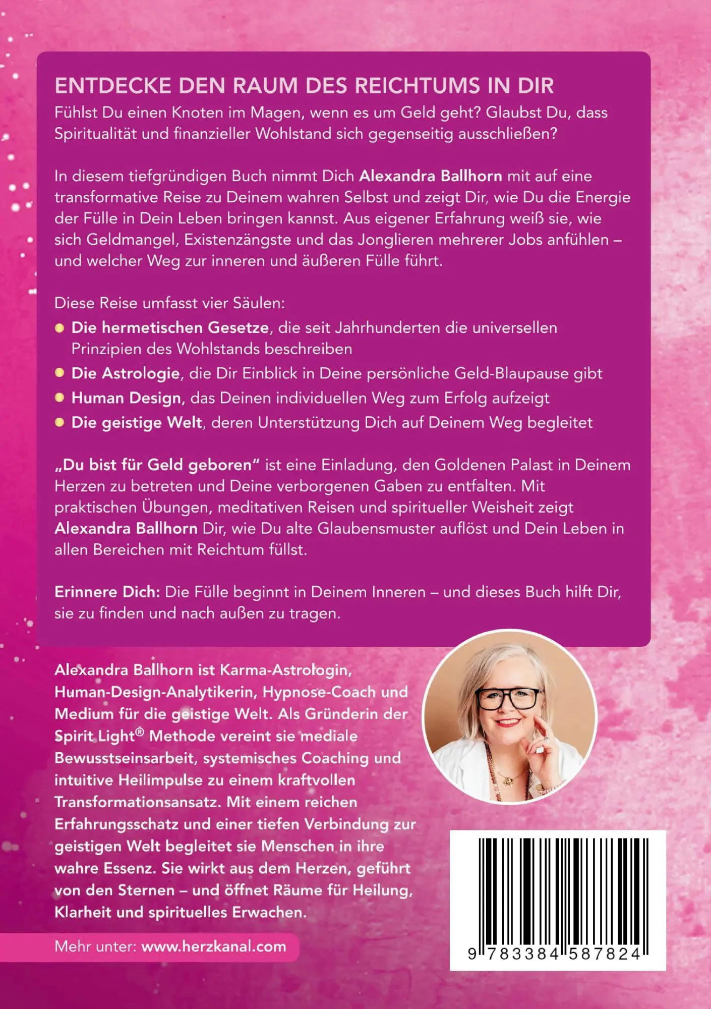 Rückseite: 9783384587824 | Du bist für Geld geboren | Alexandra Ballhorn | Taschenbuch | 316 S.