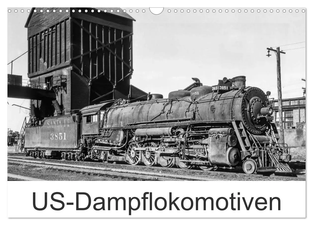 Cover: 9783457847824 | US-Dampflokomotiven (Wandkalender 2026 DIN A3 quer), CALVENDO...