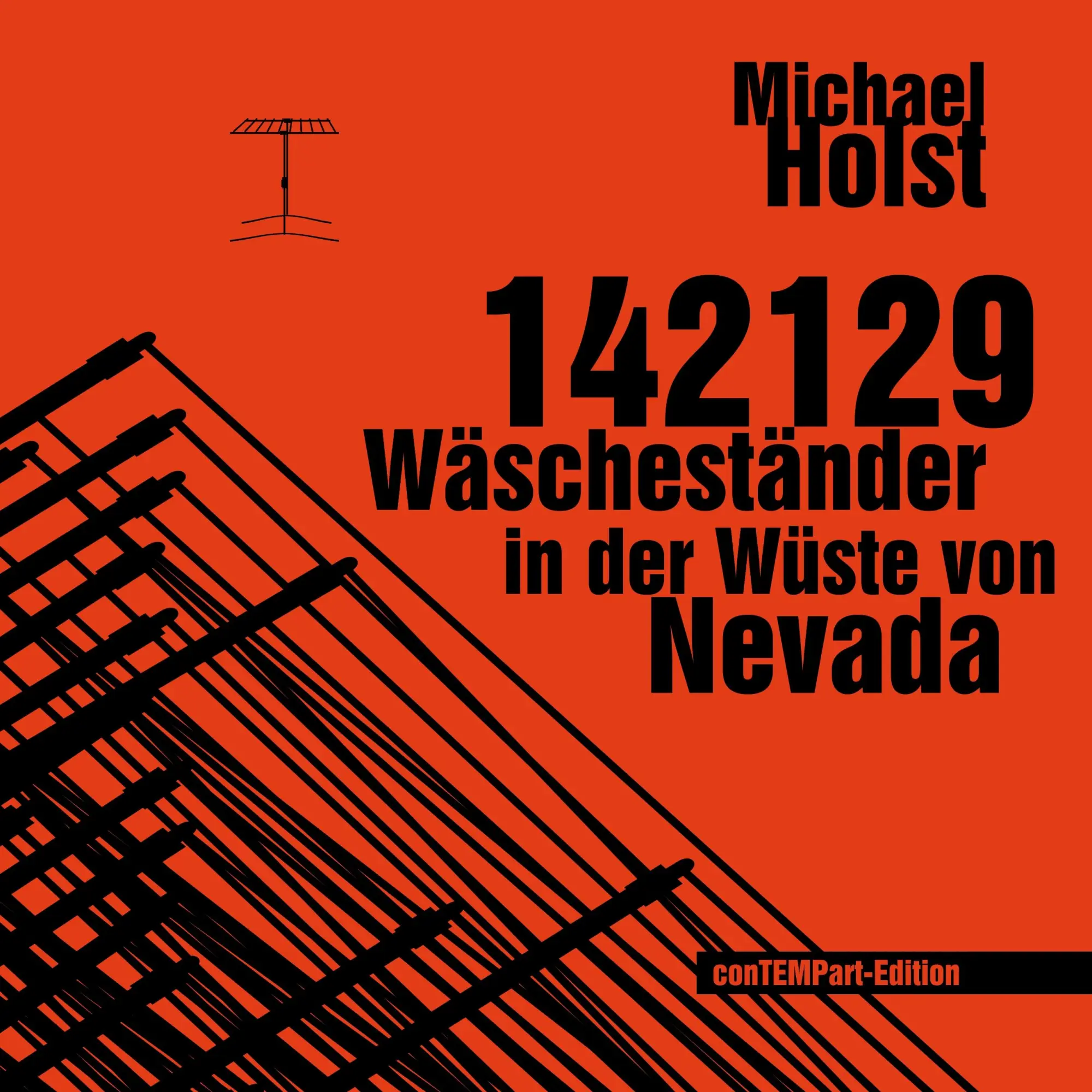 142129 Wäscheständer in der Wüste von Nevada: Projekt einer Installation für Christo und Jeanne-Claude