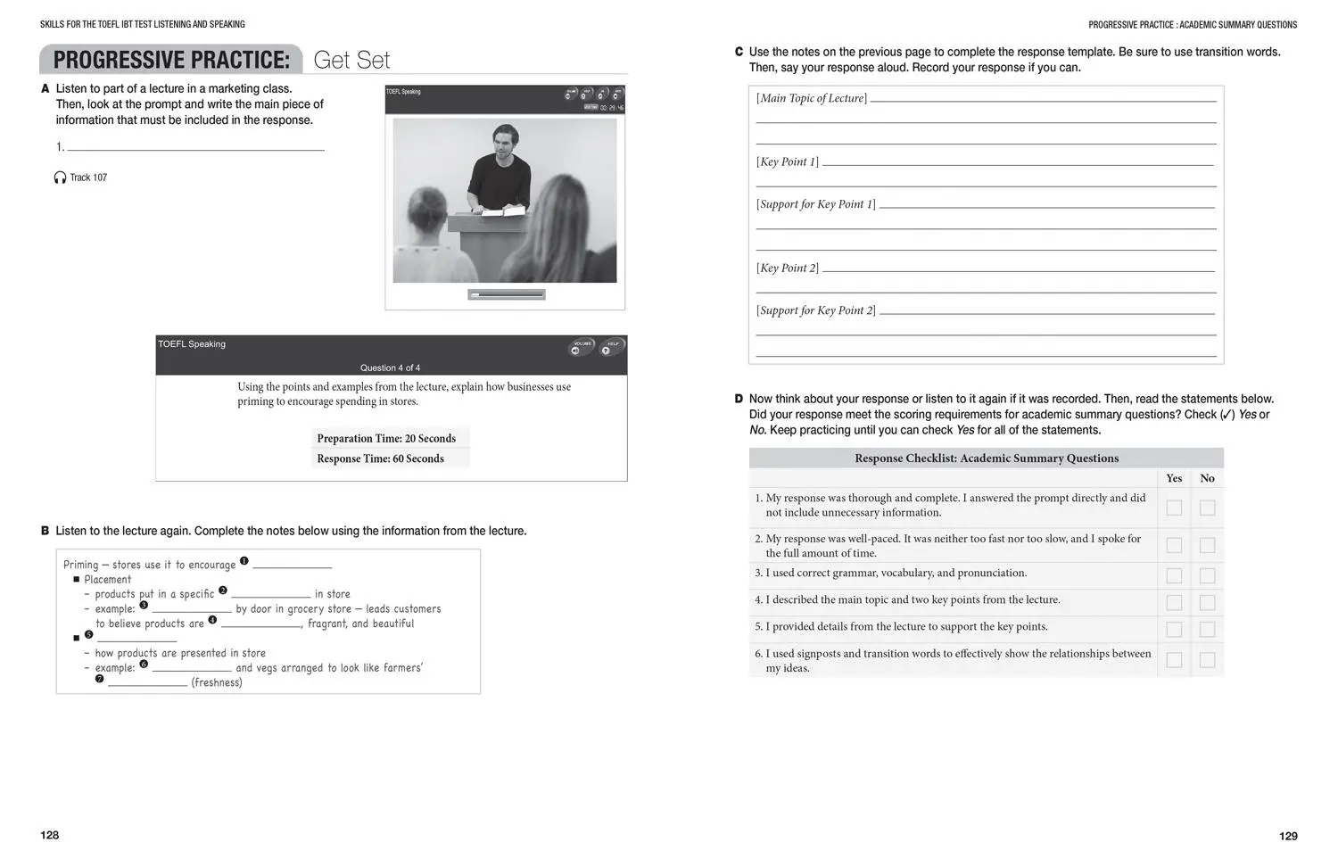 Bild: 9780008597924 | Skills for the TOEFL iBT® Test: Listening and Speaking | Taschenbuch