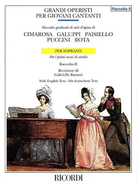 Cover: 9780634037924 | Great Opera Composers for Young Singers - Volume 2 | Soprano and Piano
