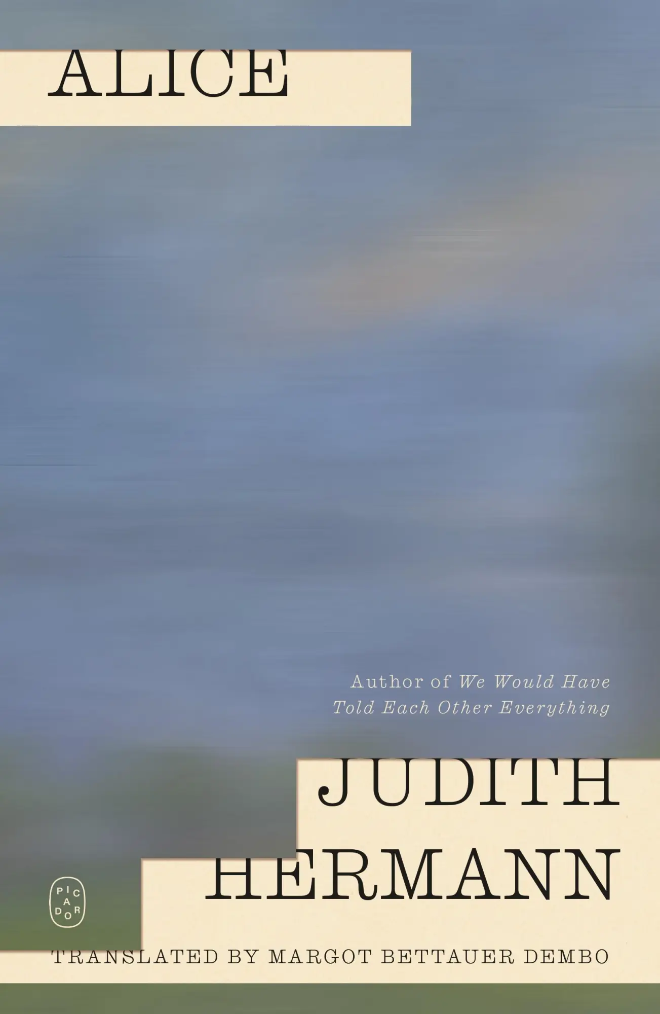Cover: 9781250407924 | Alice | Judith Hermann | Taschenbuch | Picador | Englisch | 2026
