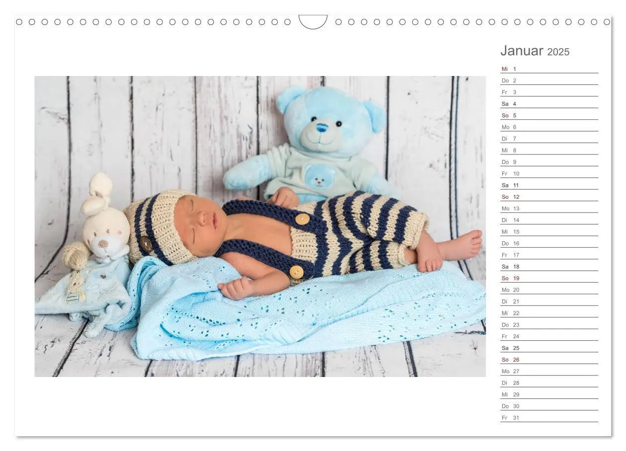 Bild: 9783435437924 | Aller Anfang ist klein - Babykalender mit Noah (Wandkalender 2025...
