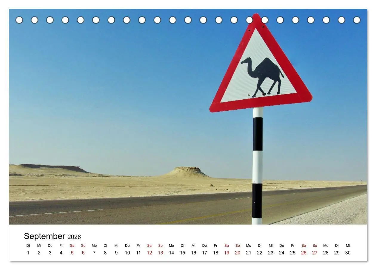 Bild: 9783457457924 | KAMELE... eine Reise durch den Oman. (Tischkalender 2026 DIN A5...
