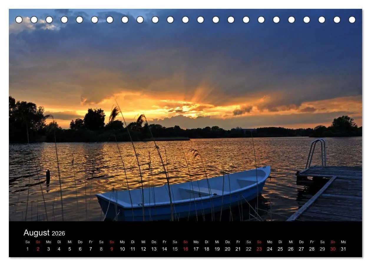 Bild: 9783516167924 | Plön - die Stadt am See (Tischkalender 2026 DIN A5 quer), CALVENDO...