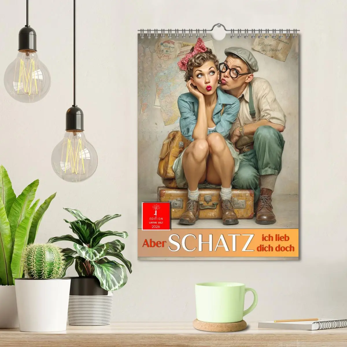 Bild: 9783516617924 | Aber Schatz, ich lieb dich doch (Wandkalender 2026 DIN A4 hoch),...